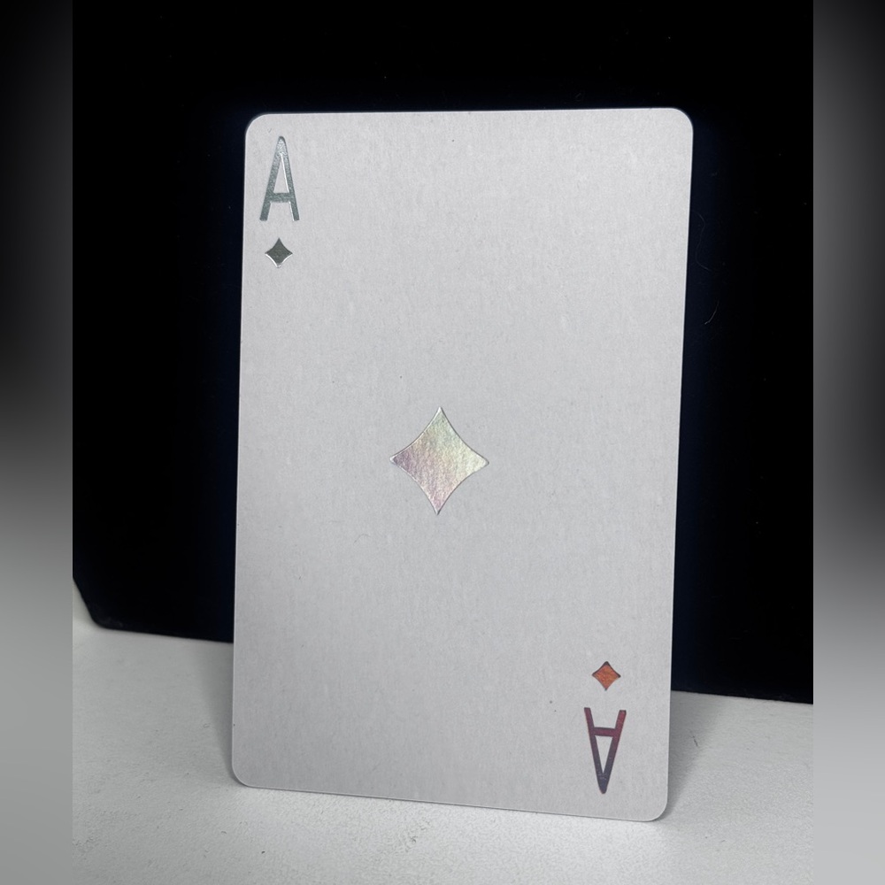 Ace of Diamonds Dior Playing Card